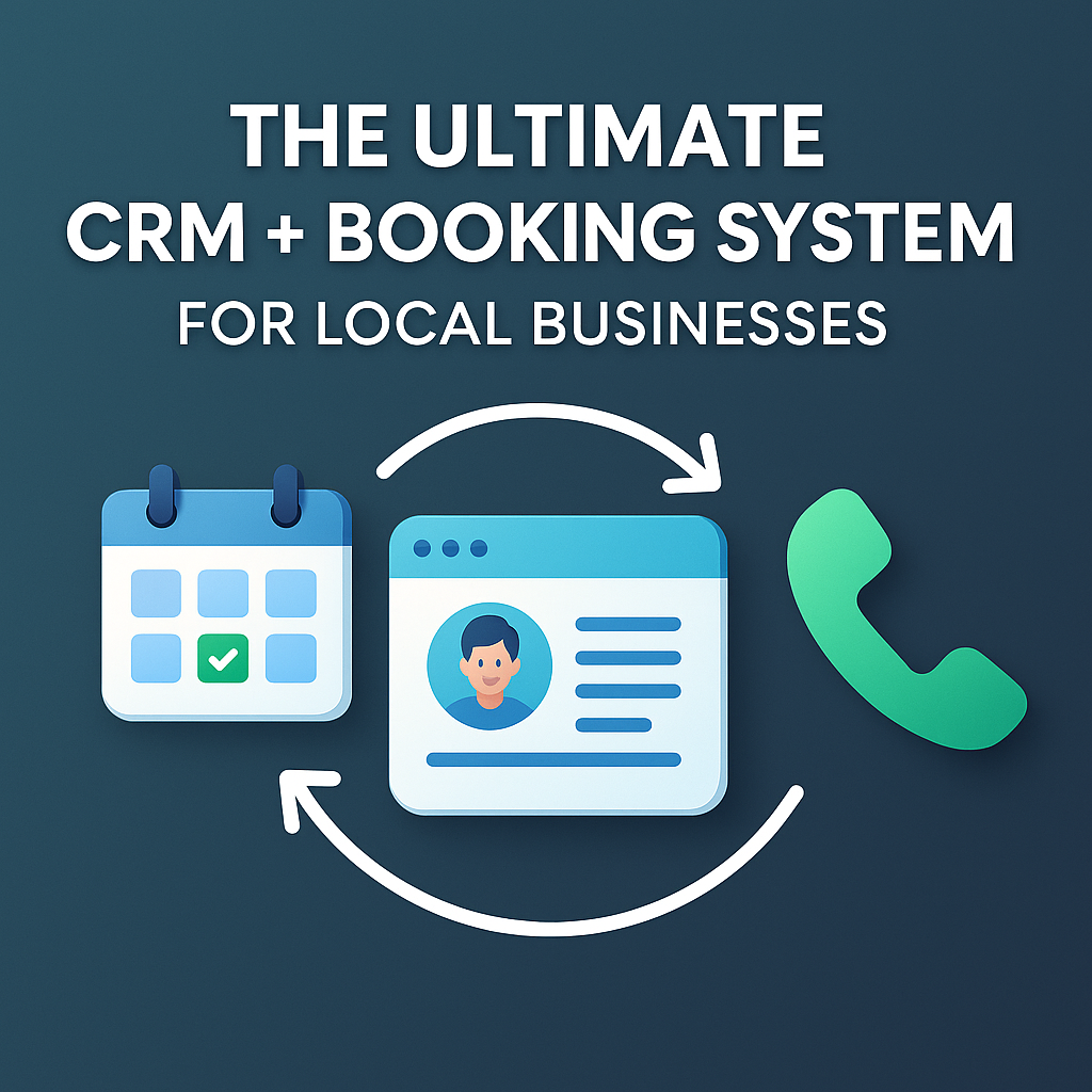 The Ultimate CRM + Booking System for Local Businesse